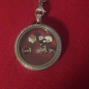 Origami owl necklace